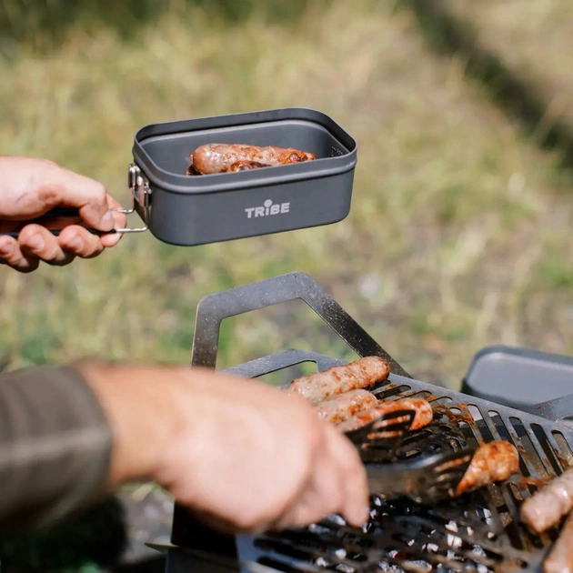 Миска туристична Tribe Lunch Box Alu T-FG-0016-grey, , шт (T-FG-0016-grey) - picture 10