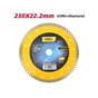 Круг відрізний Deli алмазний, по плитці, бетону, каменю 230 x 22,2 мм (EDH-CQP230-E4) - preview 2