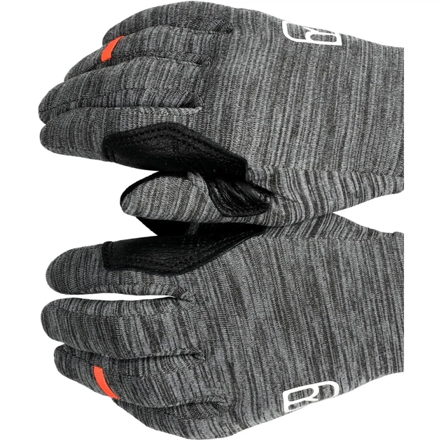 Рукавиці Ortovox Fleece Light Glove Wms black steel blend - M (025.001.1157) - зображення 3