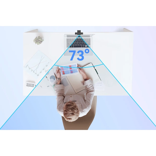 Веб-камера Emeet C60E 4K Black (eMeet-E3124) - picture 12