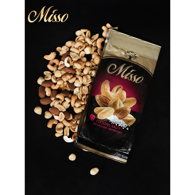 Горіхи Misso Асорті Коктейль Солті 125 г (4820232570104) - зображення 4