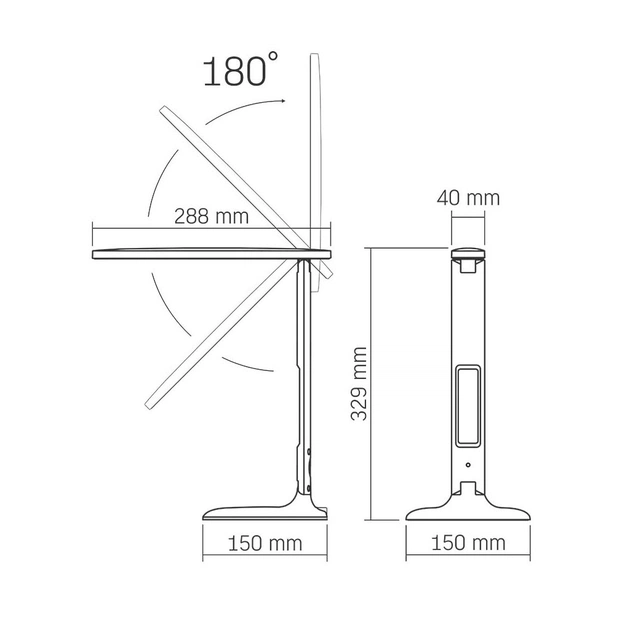 Настільна лампа Videx VL-TF05W 7W 3000-5500K 220V (24714) - picture 10