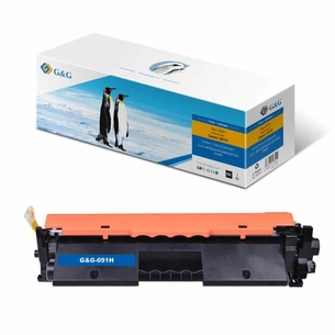 Картридж G&G Canon 051H Black 4.1K (G&G-051H) зображення 1