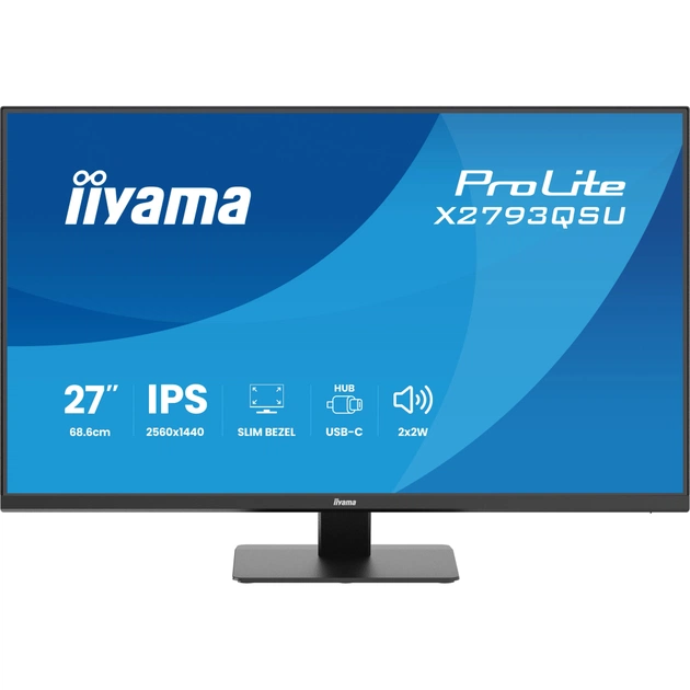 Монітор iiyama X2793QSU-B1 - зображення 1