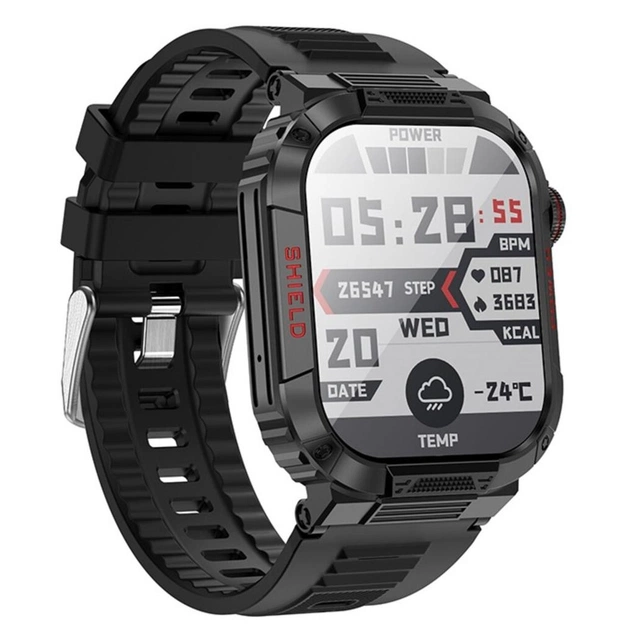 Смарт-годинник BOROFONE BD9 Smart sports watch (call version) Black (6941991113963) - зображення 1