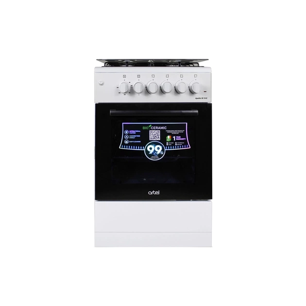 Плита Artel Apetito 50 10-E White - зображення 1