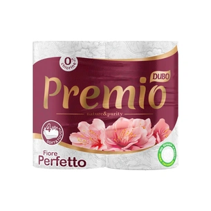 Туалетная бумага Диво Premio Fiore Perfetto 4 слоя 4 рулона (4820003833100) изображение 1