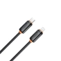 Дата кабель USB-C to Lightning 1.0m 27W black XO (XO-CB-300CL-BK) - уменьшенное изображение 3