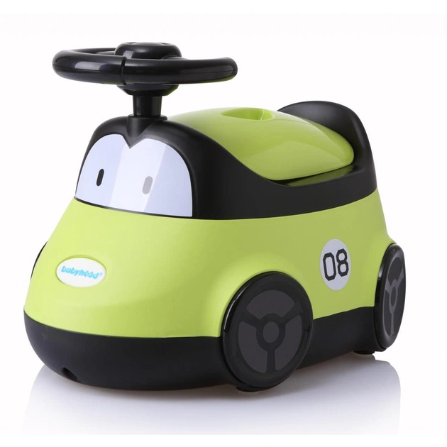 Горщик Babyhood Автомобіль зелений (BH-116G) - зображення 1