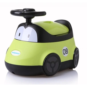 Горщик Babyhood Автомобіль зелений (BH-116G) зображення 1