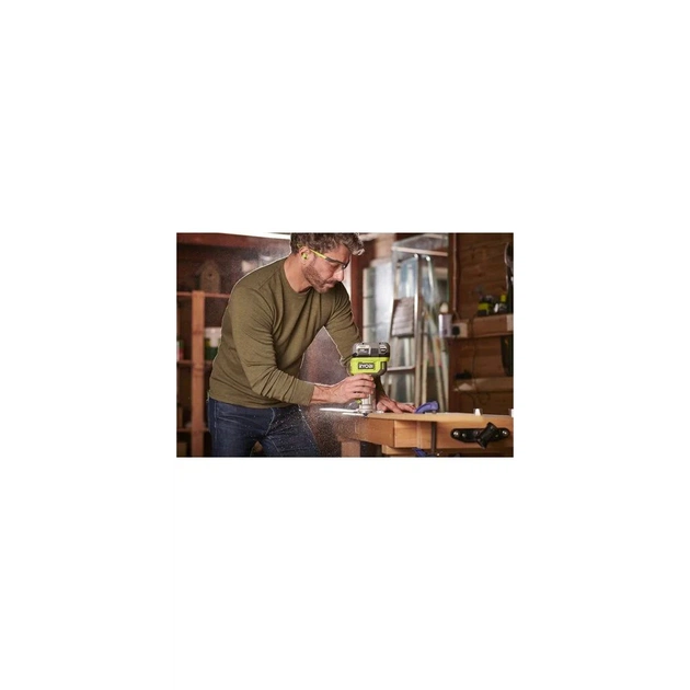 Фрезер Ryobi кромковий RTR18-0, ONE+ 18В, мікрорегулювання, LED підсвічування (без АКБ та ЗП) (5133005654) - picture 4