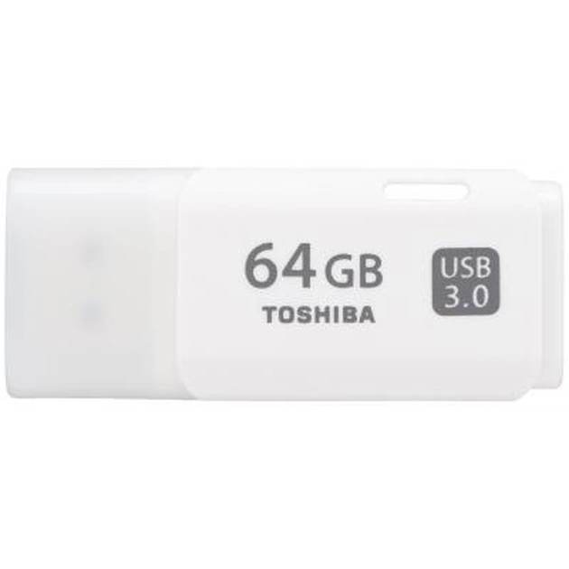 USB флеш накопичувач Toshiba 64GB HAYABUSA USB 3.0 (THN-U301W0640E4) - изображение 1