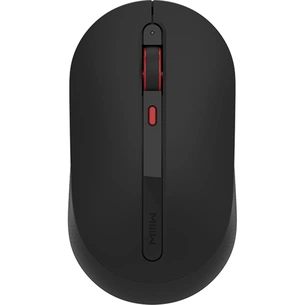 Мишка Xiaomi Miiiw Mute Wireless Black (MWMM01 Black) зображення 1
