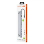 Концентратор 2E USB-C 10-in-1 3xUSB + 2xUSB-C + 2xHDMI + VGA + 3.5mm + microSD/SD + 1xRJ45 0.15m gray (2E-W2703) - зменшене зображення 7