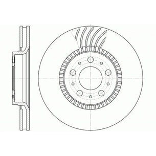 Гальмівний диск REMSA 6591.10 зображення 1
