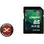 Карта пам'яті Kingston 8Gb SDHC class 10 Entry Level (SD10V/8GB) - зменшене зображення 1