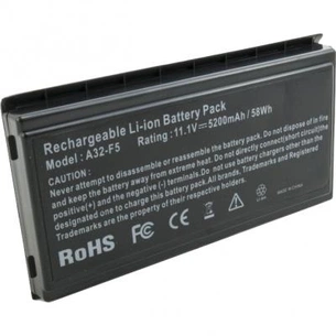 Акумулятор до ноутбука Extradigital Asus F5 (A32-F5) 5200 mAh (BNA3926) зображення 1