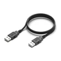 Дата кабель USB 2.0 AM/AM 1.0m black ColorWay (CW-CBUU071-BK) - уменьшенное изображение 3