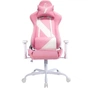 Крісло для геймерів 1stPlayer S02 Pink-White - уменьшенное изображение 3