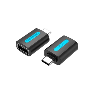Перехідник USB 2.0 Type-C to USB AF (OTG) Vention (CDTB0) изображение 1