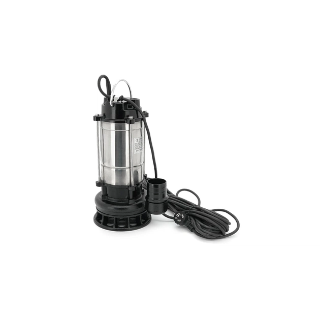 Заглибний насос Voltronic 1500W, 220V, до 13 м³/год, підйом до 14 м, 50мм, INOX, 410х200х230 мм, 11.740 кг. + перехідник (YT-P-1500-14) - зображення 1
