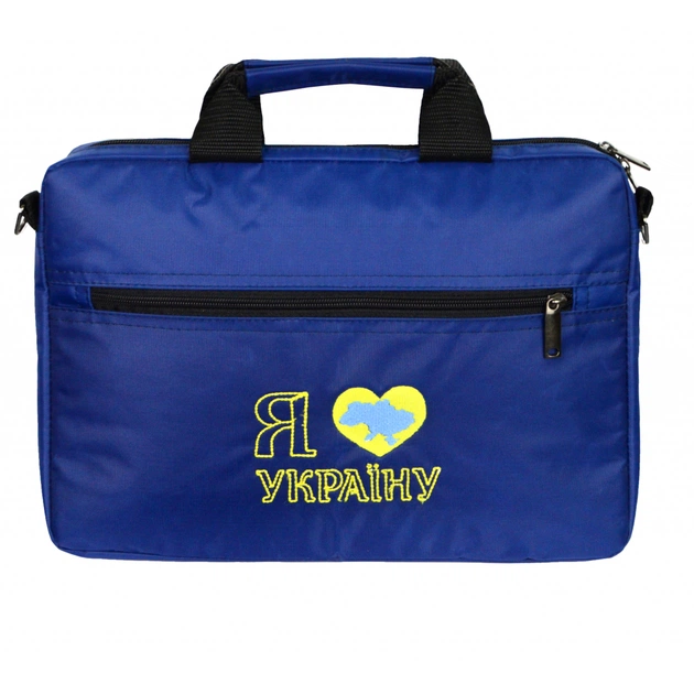 Сумка для ноутбука Porto 13.3'' PN13DB LoveUkraine DarkBlue (PN13DB_LoveUkr) - изображение 1