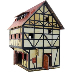 Збірна модель Умная бумага Таверна серії Середньовічне місто (213) зображення 1