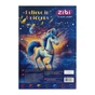 Кольоровий папір ZiBi UNICORN, А4, 14 аркушів, 7 кольорів (ZB.1901-07) - зменшене зображення 2