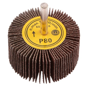 Круг зачистний Graphite пелюсткові з хвостовиком, 60 x 30 мм, K80 (55H759) зображення 1