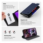 Чохол до мобільного телефона Armorstandart OneFold Case Xiaomi Redmi Note 15 4G Dark Blue (ARM89982) - зменшене зображення 4