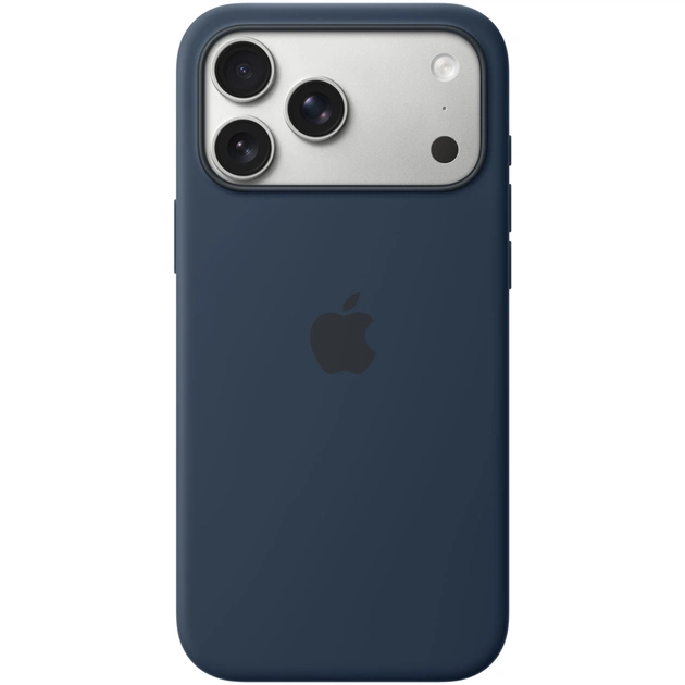 Чохол до мобільного телефона Apple iPhone 17 Pro Max Silicone with MagSafe Midnight Mode A3560 (MGFP4ZM/A) - зображення 1