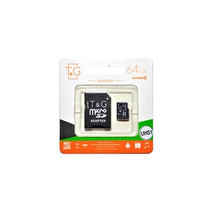 Карта пам'яті T&G 64GB microSDXC class 10 UHS-I (TG-64GBSDCL10-01) зображення 1