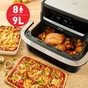 Мультипечь Tefal Dual Easy Fry Flex EY9228E0 - уменьшенное изображение 3