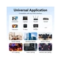 Патч-корд 1m UTP cat 6 RJ-45 flat black Vention (IBABF) - зменшене зображення 7
