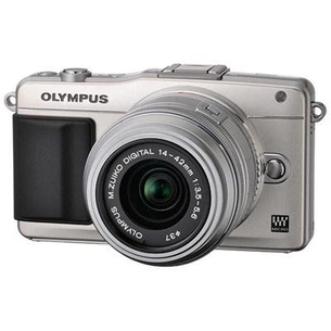 Цифровий фотоапарат Olympus PEN E-PM2 14-42 mm kit Flash Air silver (V206021SE010) зображення 1