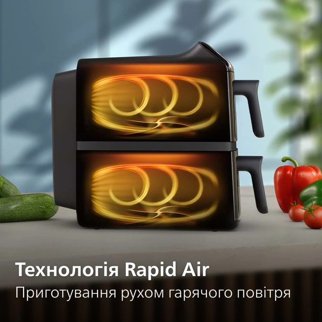 Мультипечь Philips Stacked Dual (NA462/70) - изображение 4