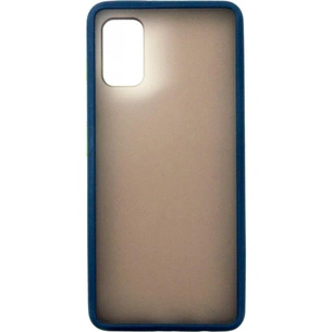 Чохол до мобільного телефона Dengos Matt Samsung Galaxy A41, blue (DG-TPU-MATT-43) (DG-TPU-MATT-43) зображення 1