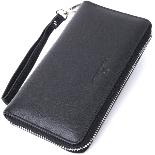 Гаманець ST Leather Унісекс З натуральної шкіри Чорний (22697) - зображення 1
