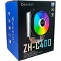 Кулер до процесора Zezzio ZH-C400 V2 ARGB/SRGB Ultra Fan - зменшене зображення 6