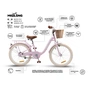 Дитячий велосипед Miqilong LS 20" рожевий (RBB-LS20-PINK) - зменшене зображення 12