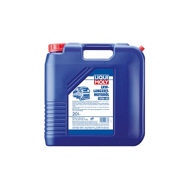 Моторна олива Liqui Moly LKW Langzeit-Motoroil SAE 10W-40 Basic 20л (4733) - изображение 1
