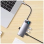Концентратор Baseus USB-C 4-in-1 4xUSB 3.0 gray (WKWG070013) - уменьшенное изображение 7