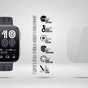 Пленка защитная Armorstandart Matte hydrogel Amazfit Bip 6 6 pcs (ARM91956) - уменьшенное изображение 2