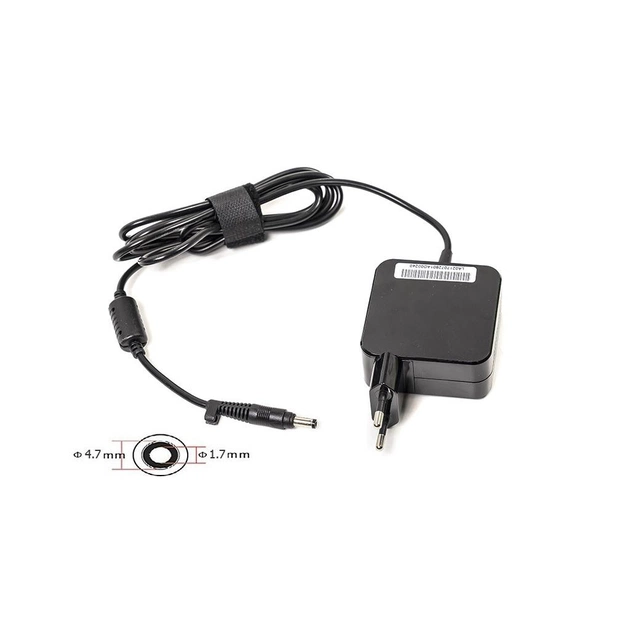 Блок живлення до ноутбуку PowerPlant ASUS 220V, 12V 36W 3A (4.7*1.7) wall mount (WM-AS36A4717) - зображення 1
