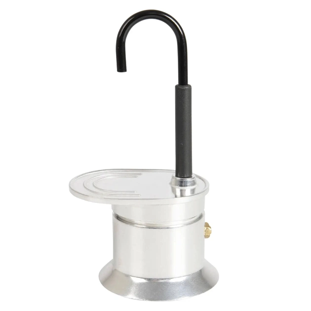 Кофеварка кемпинговая Bo-Camp Aluminium 1-cup Silver (2200535) - изображение 3