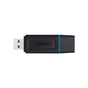 USB флеш накопичувач Kingston 2x64GB DT Exodia Black+Blue USB 3.2 (DTX/64GB-2P) - зменшене зображення 2