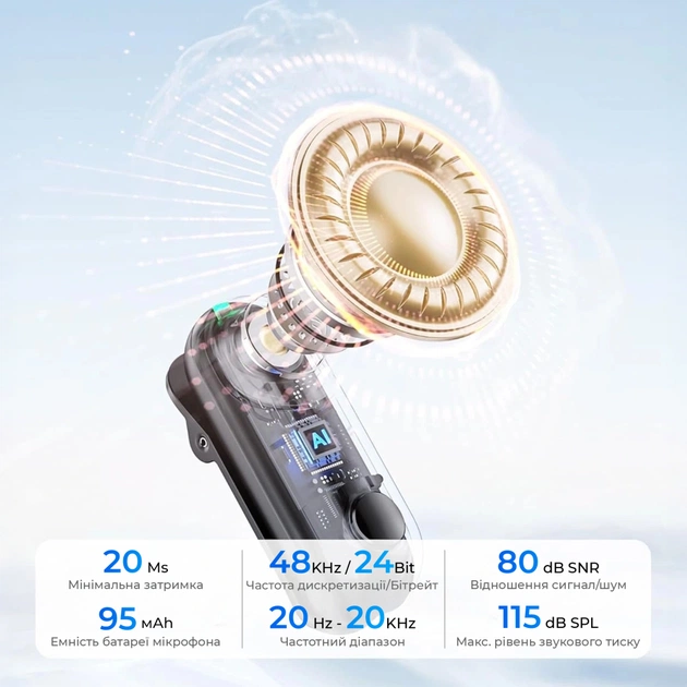 Мікрофон Boya Magic-05 Type-C Black (Magic-05) - picture 12