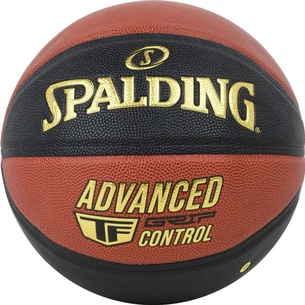 М'яч баскетбольний Spalding Advanced Grip Control чорний, помаранчевий Уні 7 76872Z (689344405520) зображення 1