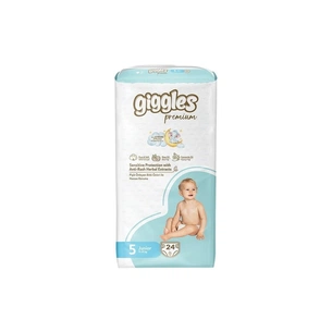 Підгузки Giggles Premium 5 Junior 11-25 кг 24 шт (8680131206919) зображення 1