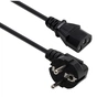 Кабель живлення C13 1.8m 1.5mm2 copper Vinga (VYPCC131815CU) - зменшене зображення 1